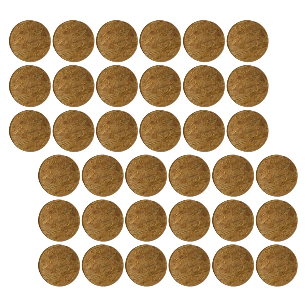 Coconut Disk Aquarium Tank Raw Materials Fish Accessories Three-dimensional DIY Coconuts Shell Chip