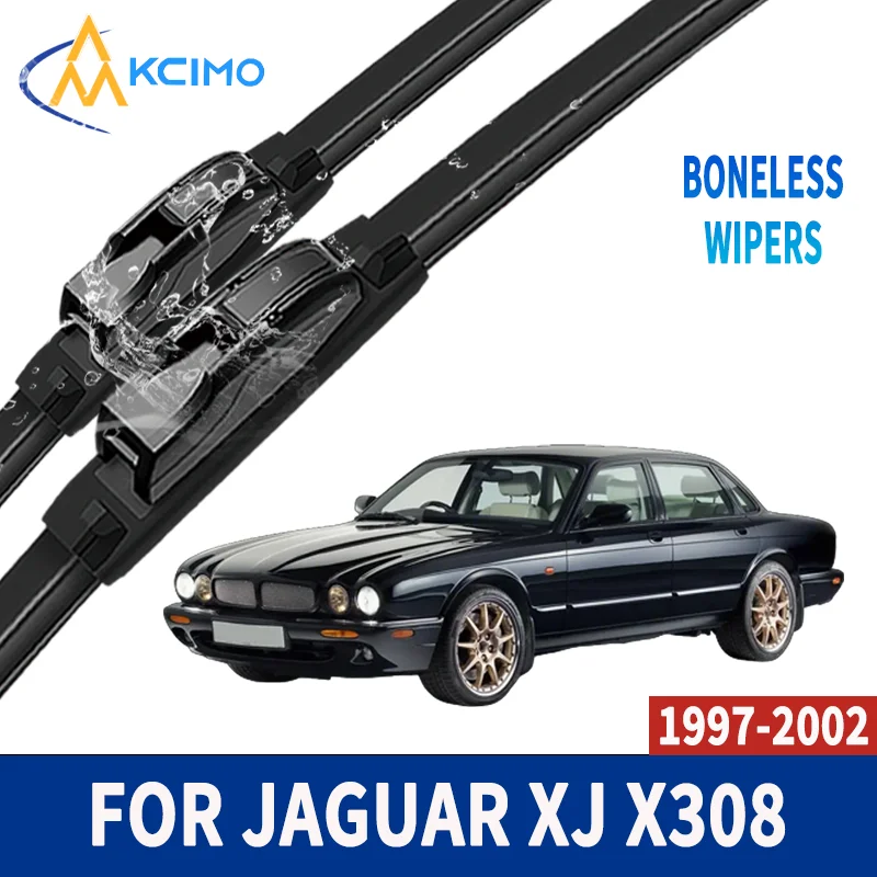 

Front Windshield Wiper Blades For Jaguar XJ X308 1997-2002 Windscreen Window Wiper 2pcs Car Accessories