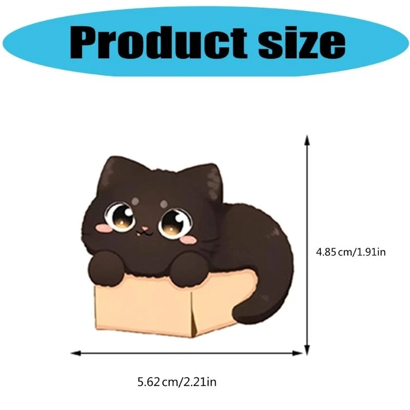 Dxab Cats Sticker Esthetic Sticker для воде для ноутбука для ноутбука.