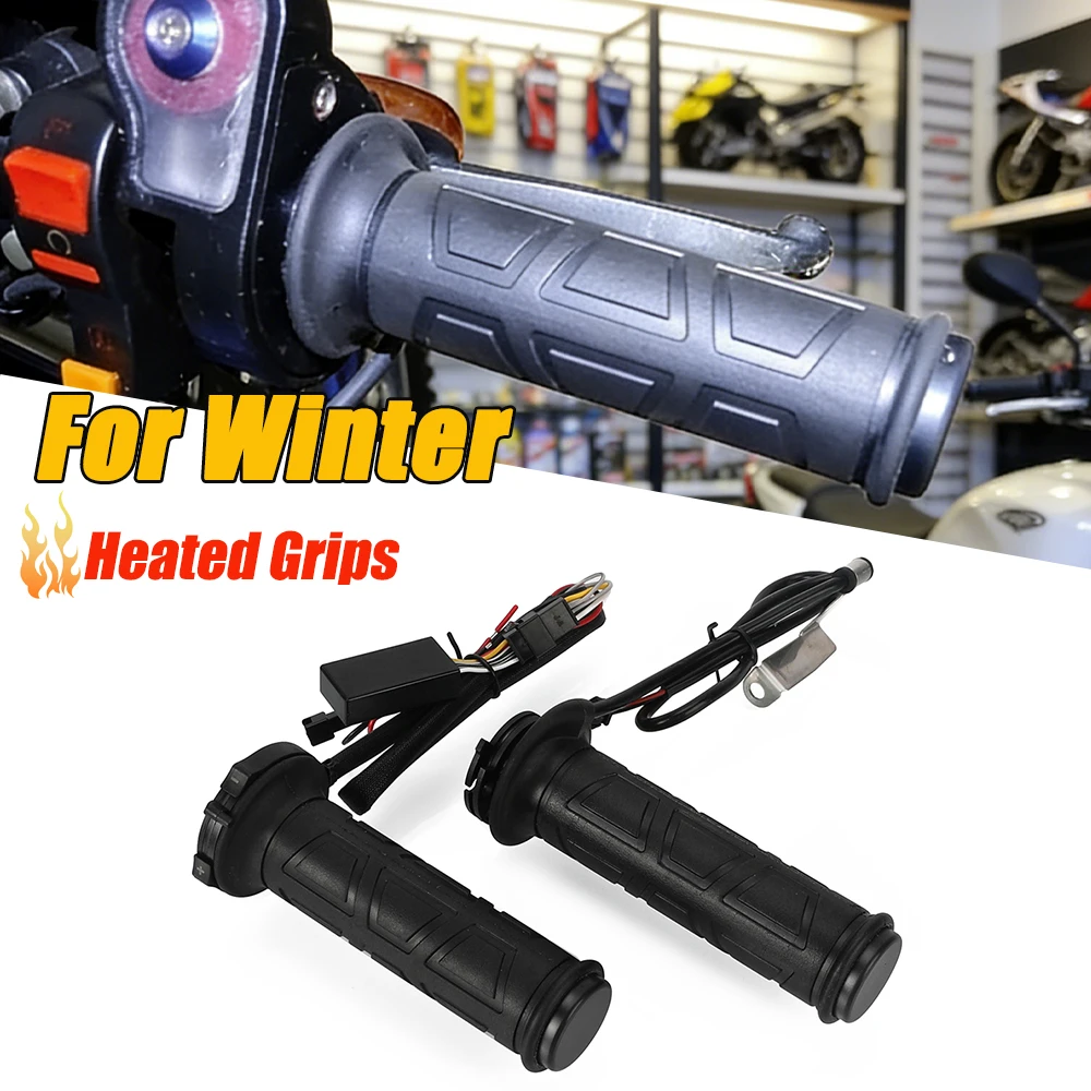 

For CFMOTO 800MT 800 MT MT800 450MT IBEX 450 650MT 800MTX 450SR 450SS Heated Grip 12V 22mm Motorcycle Scooter Hand Heated Grips