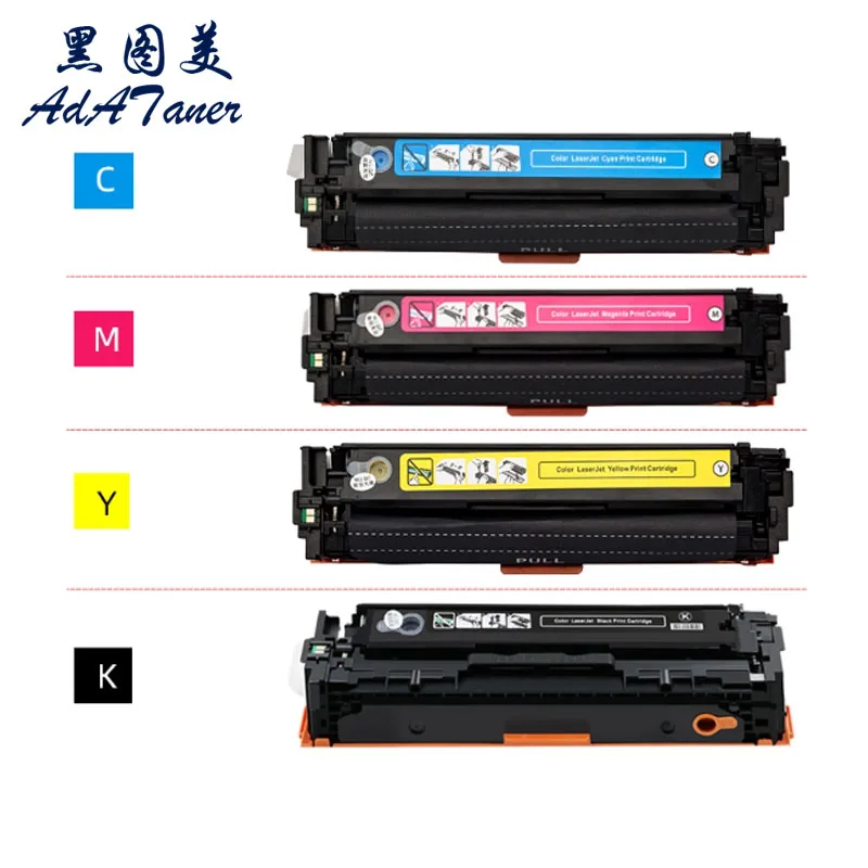 CB540A CB541A CB542A CB543A Toner For HP Color laserJet CP1213 CP1215 1215 CP1216 CP1513n CP1514n CP1515n 125A Toner Cartridge