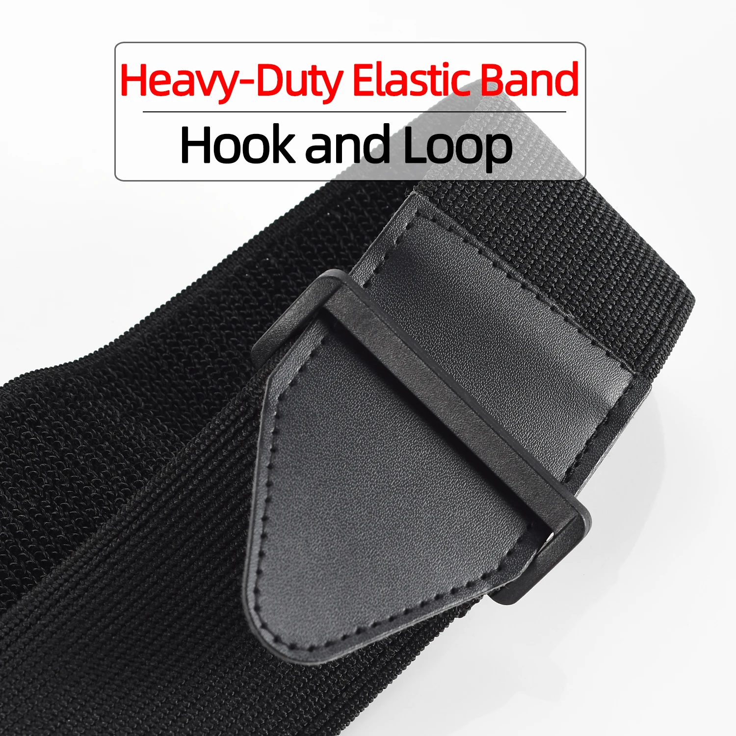 1pc Elastic Band Hook Loop Adjustable Elastic Reverse Buckle Nylon Cable Ties Straps Sticky Fastener Tape Athletic Tape