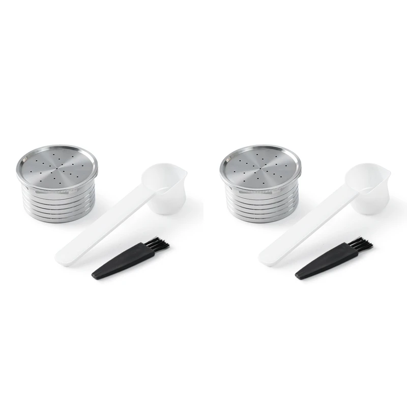 

2X For Essse Espresso Caffe - S.12 Machine Stianless Steel Reusable Coffee Capsule Espresso Coffee Filter Podsglobal Stock Ready