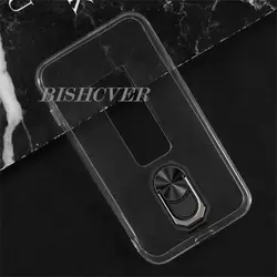 For Samsung Galaxy 5G Mobile Wifi SCR01 Back Ring Holder Bracket Phone Case Smartphone TPU Soft Silicone Cover