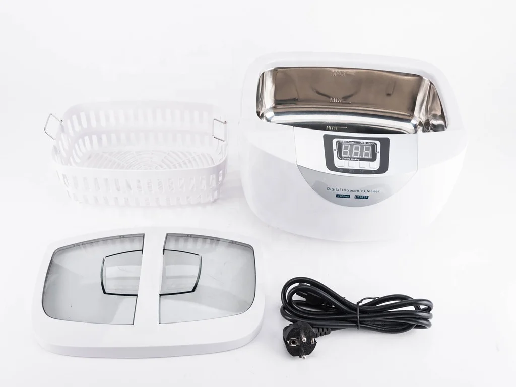

Портативный цифровой ультразвуковой очиститель для зуботехнических лабораторий, 2,5 л