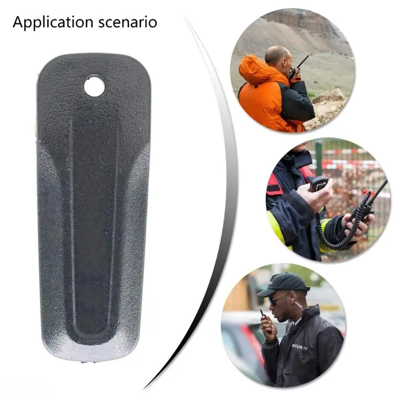 D08B Gürtelclip, Ersatz-Gürtelclip, einfache Installation, Radio-Batterie-Rückseiten-Clips