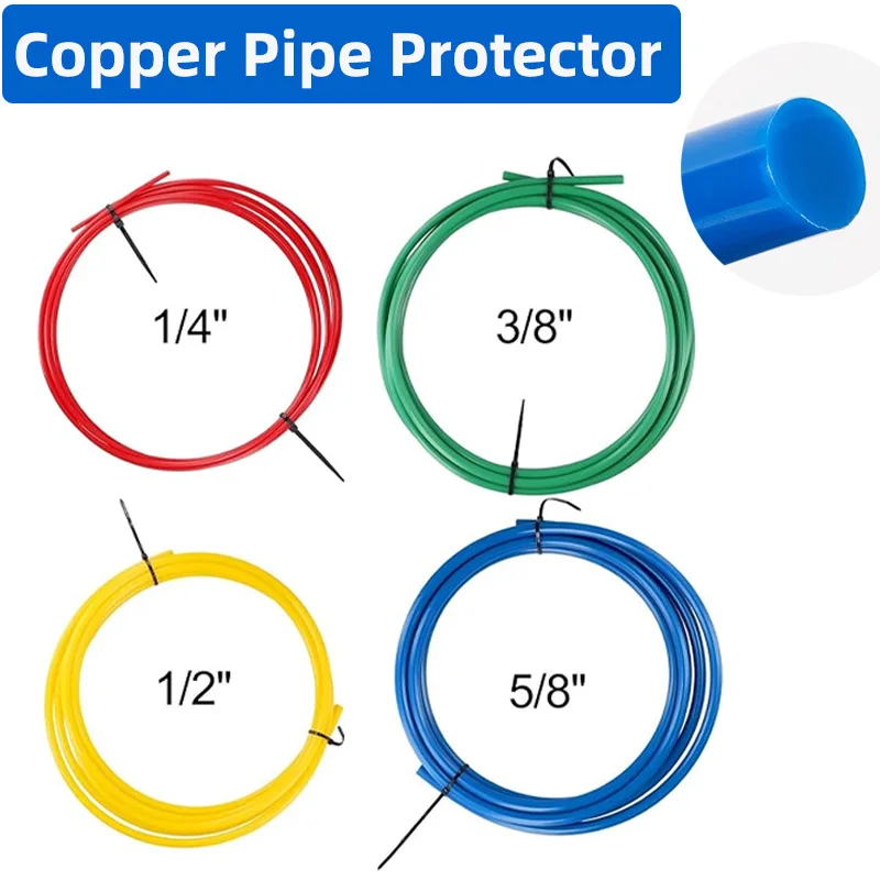 4M Copper Pipe Protector Built-in Copper Tube Bending Strip  1/4