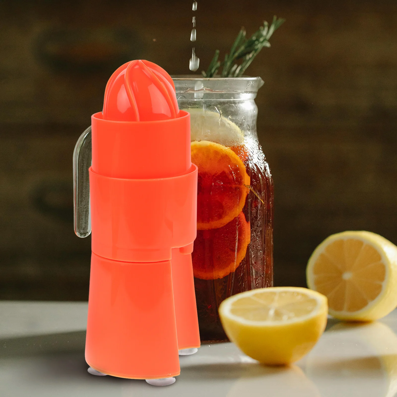

Manual Juicer Compact H Press Extractor for Lemons Pomegranates Fresh Squeezer Citrus Fruit Mini Plastic