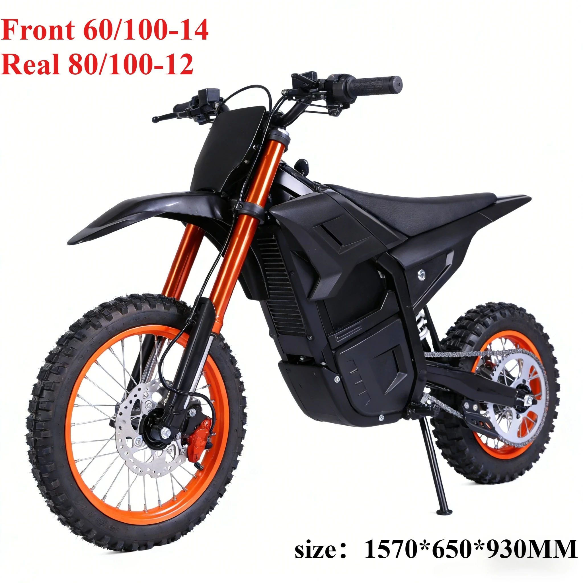 New Off Road Motorcycle Speak 6000W Powerful Motor 72V25AH Battery 75km/h Electric Bicycle 17inch Tire Mountain Electric E-bike image 6