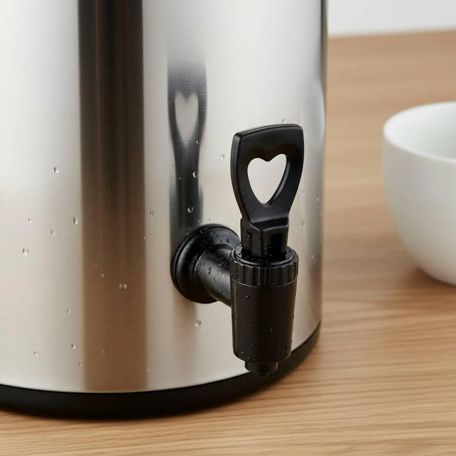Stainless Steel Bucket Insulated Beverage Urn with PU Foam Filling for Milk Tea Shop Hot Cold Drink Dispenser