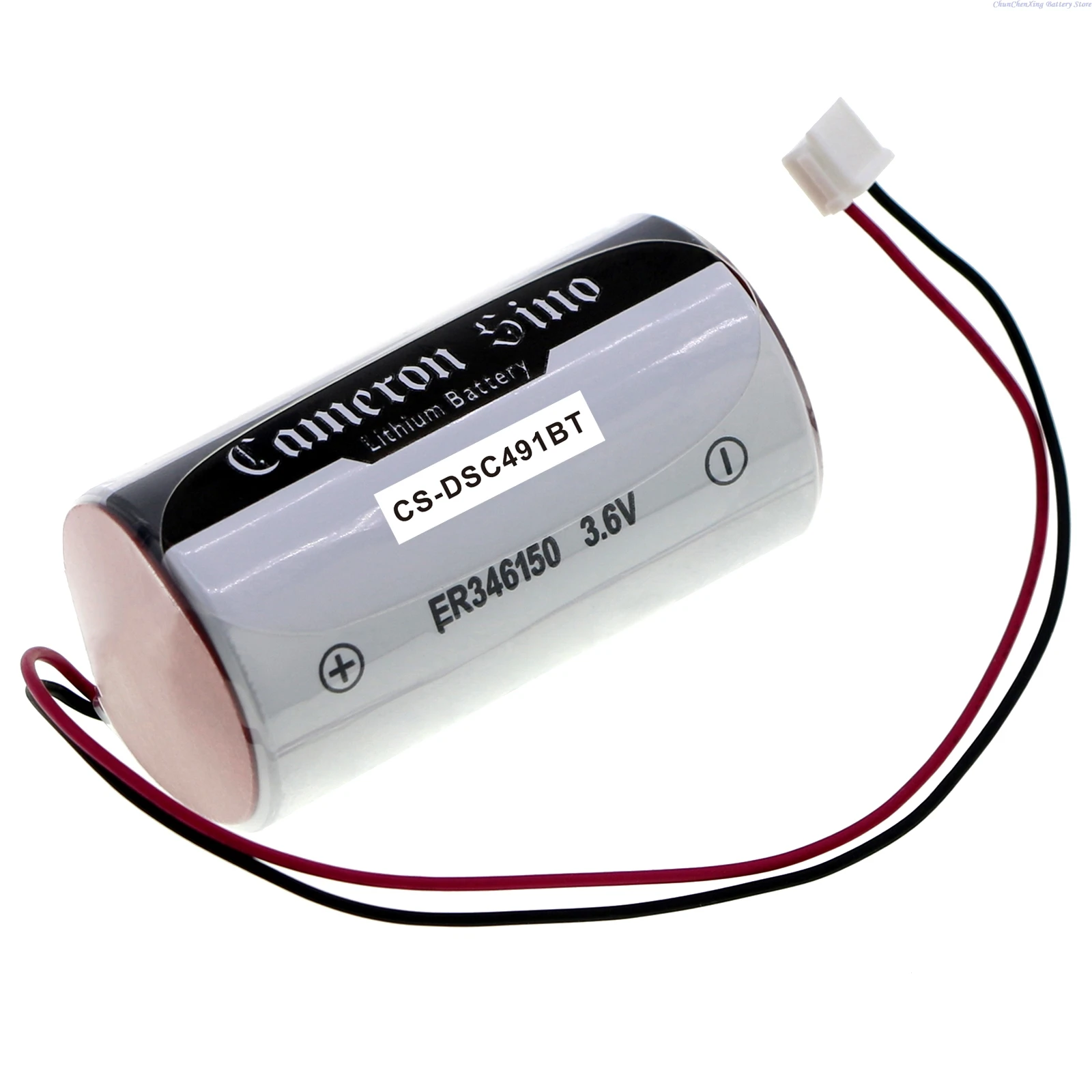

3.6V 14500mAh Alarm System Battery WT4911BATT for DSC WT4911, WT4911B, WT4911Bm, WT8911, WT4911R Wireless Outdoor Sire +TOOL