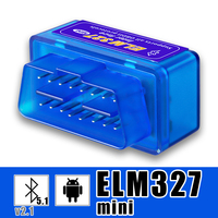 Eml327 V2.1 Bluetooth 5.1 For Android OBD 2 Mini Car Diagnostic-Tool Scanner Code Support Smart Scan Tool ODB2 Scanner Tool