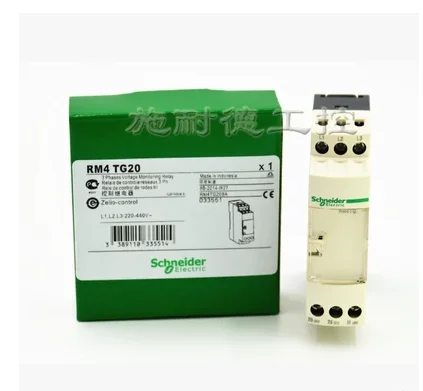 

Schneider RM4TG20 phase sequence relay RM4-TG20 phase loss overvoltage and undervoltage protector