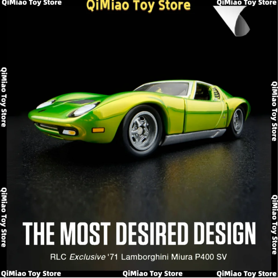 

Hot Wheels RLC 1/64 Lamborghini Miura P400 SV 1971 Classic Sports Car Collector Model