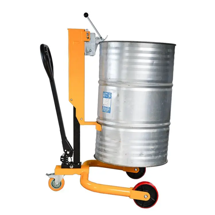 forCustom Design Easy Operation Durable Hydraulic Manual Drum Truck Suitable For Variety Oil Drums