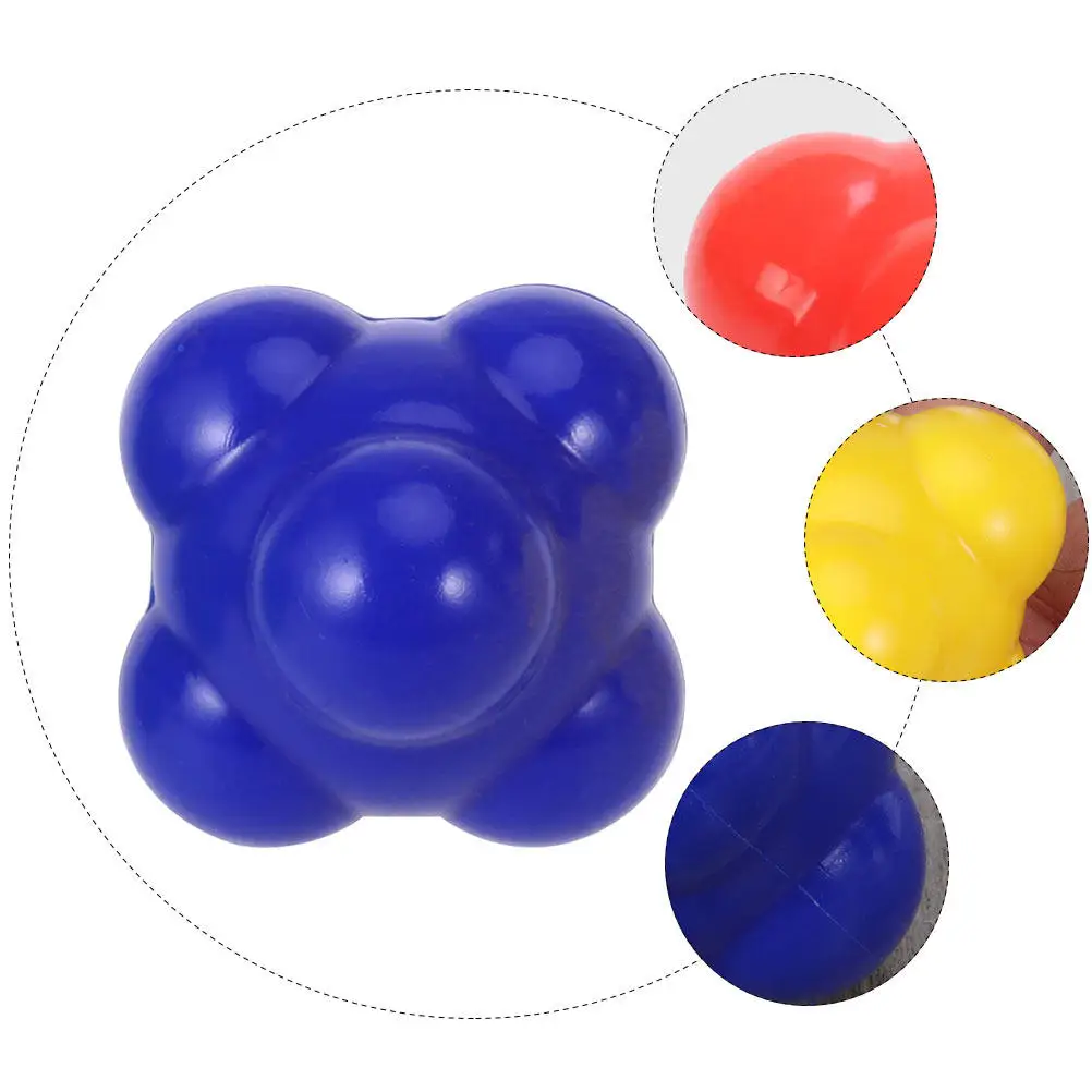 Hexagonal Agile Training Equipment Random Color Enhance Agility Hand Eye Coordination Improve Reaction Time Sports
