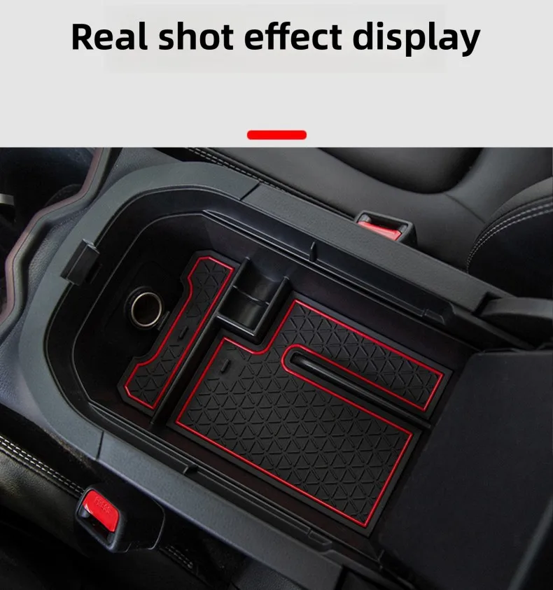 Für Toyota RAV4 XA50 2019 ~ 2025 RAV 4 Hybrid Auto Armlehne Lagerung Box Konsole Dashboard Kleinigkeiten Aufräumen Tablett innen Zubehör – Detail 15