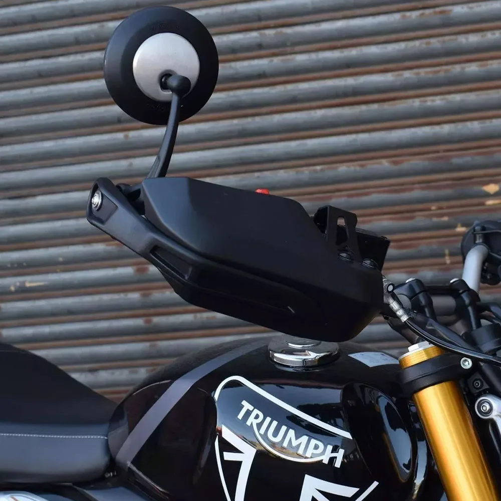 NEWFor Triumph Speed 400 2024-2025 Accessory Handguard  Black Protective Handlebar Universal Fit Durable Durable Handguards Moto