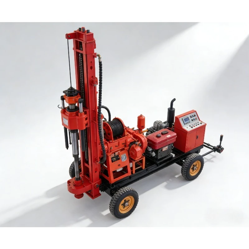 All Terrain Geotechnical Core Drilling Equipment Long Service Life High Pressure Water Well Drilling Rig