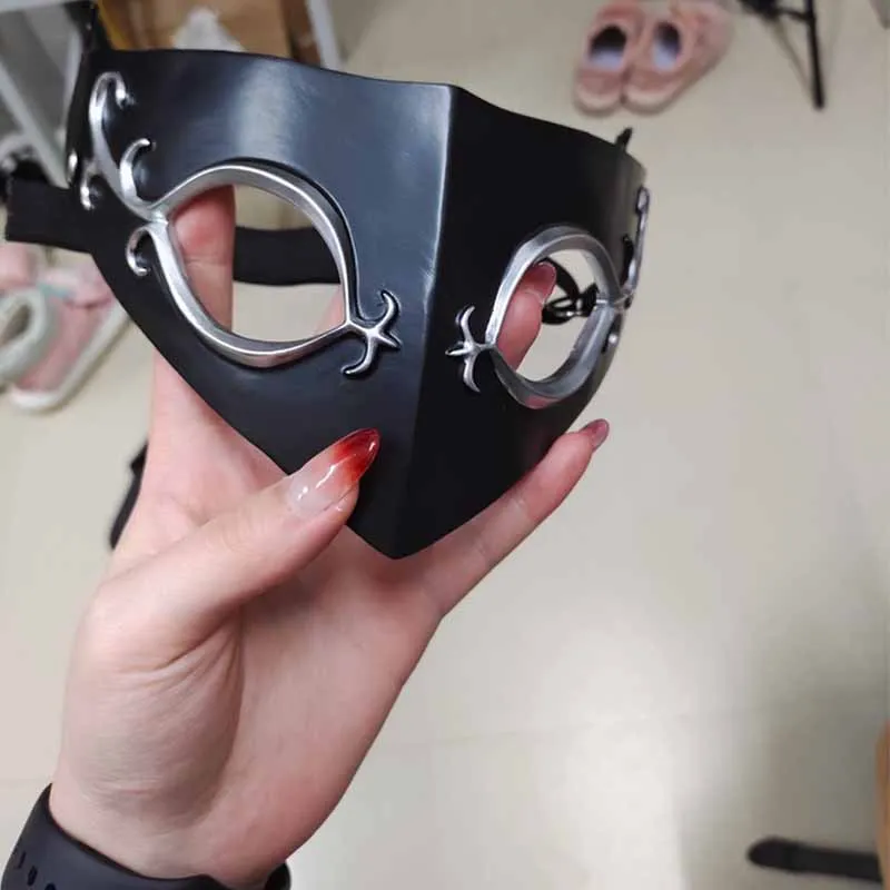 Kasumi Yoshizawa Anime P5 Halloween party oogmasker Prestaties Props voor de mens