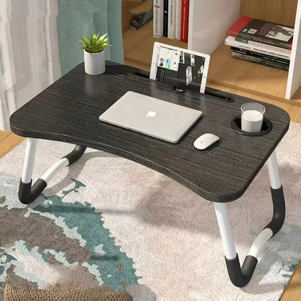 Dormitory Study Desk Bedroom Balcony Sitting Table Foldable Small Table Bed Desk Laptop Computer Desk Coffee Table