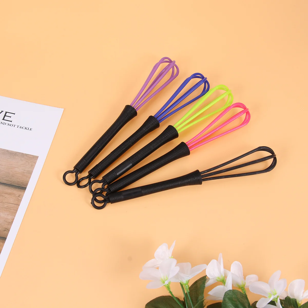 5 قطعة محرك كريم لخلط صبغة الشعر أداة احترافية لمزج زبدة البيض معجون ألوان أنيقة بكفاءة