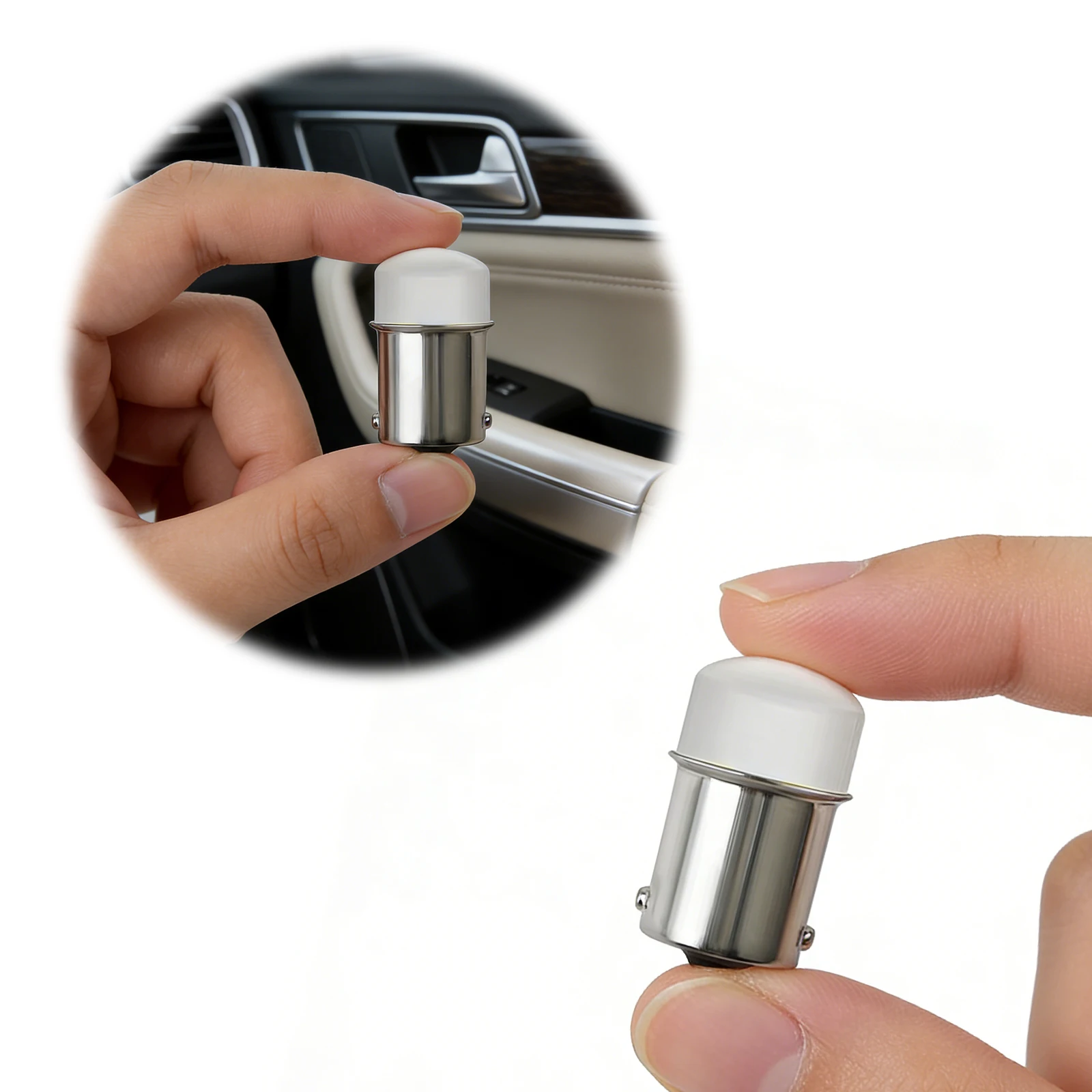 2Pcs 12V 1156/1157 Led Bulb Reverse Light Vehicle Lighting Accessories for Back Up Reverse Lights Brake Tail Lights