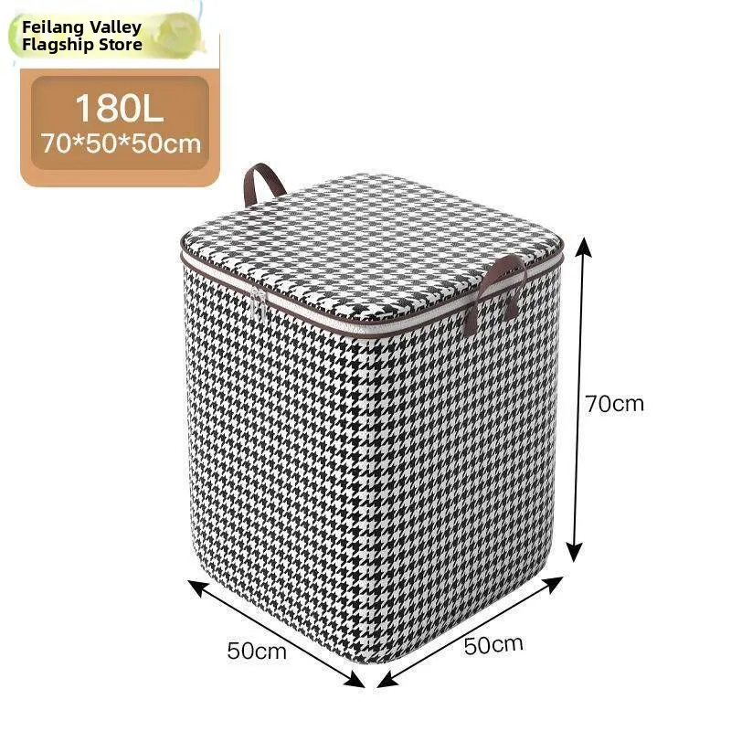 thickened-storage-bag-moving-wardrobe-clothes-cotton-quilt-large-capacity-storage-box-universal-fashion-trend-non-woven-bag