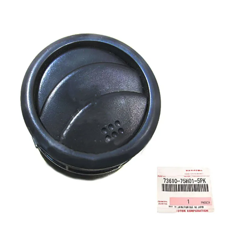 

New Genuine Interior Dash Circular Air VENT Black 73610-75H01-5PK For Suzuki Jimny