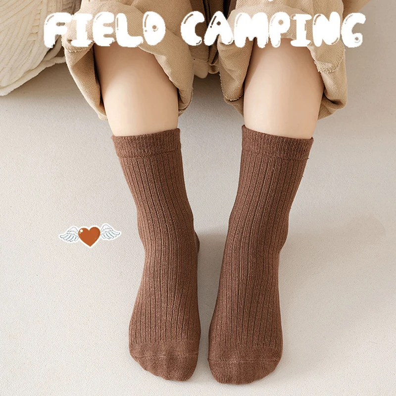 4/8 Paar Kindersocken für Mädchen und Jungen 2026 Neue Kinder Regenbogen Baumwolle Gestrickte Knöchelsocken Mode Schüler Schule – Detail 10