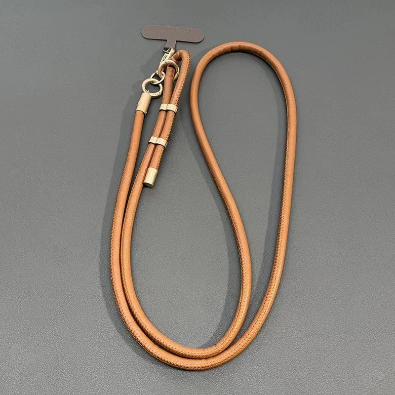 Neue Leder Handy Universal Lanyard Einstellbare Diagonal Lange Seil Schulter Gurt Seil Mode Anti-Verlust Hängende Ornamente