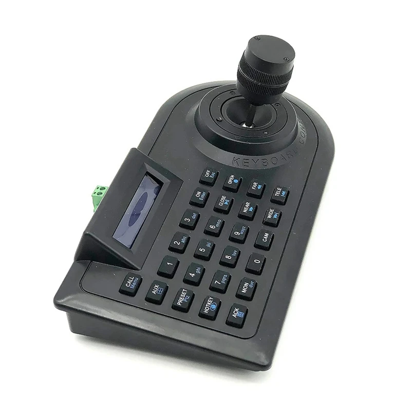 3D Axis Joystick CCTV Keyboard Controller Keypad For AHD Security PTZ Speed Camera Decoder DVR NVR Pelco RS485