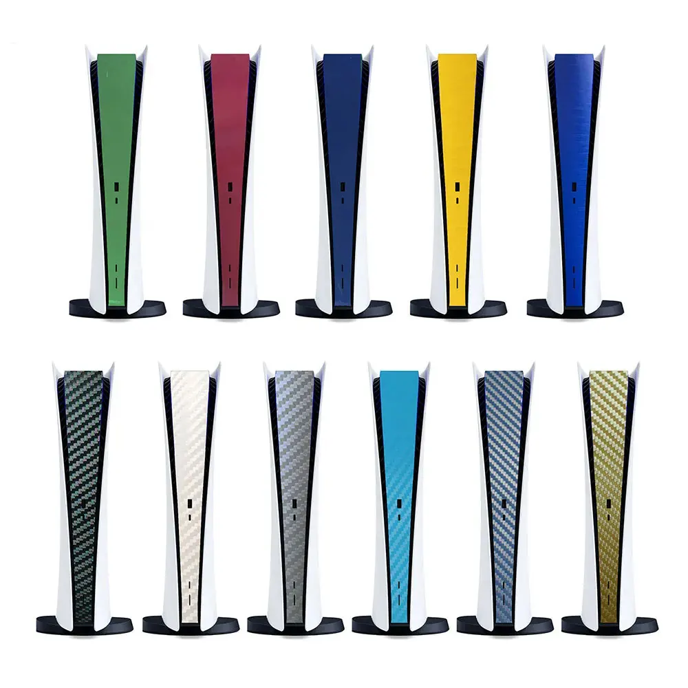 Autocollant de protection du côté central pour console de jeu PlayStation 5, autocollants de peau, film de protection, 1 PC