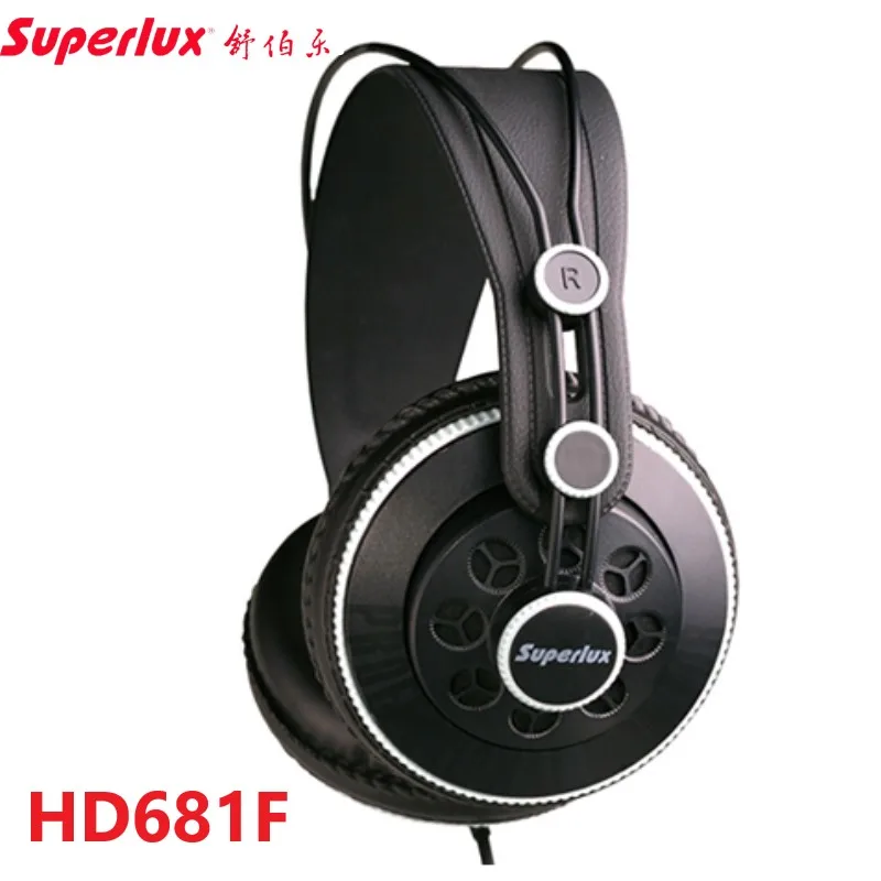 Superlux HD681F semi-open professional monitor headphone For smartphone /computer listen music Adjustable Headband