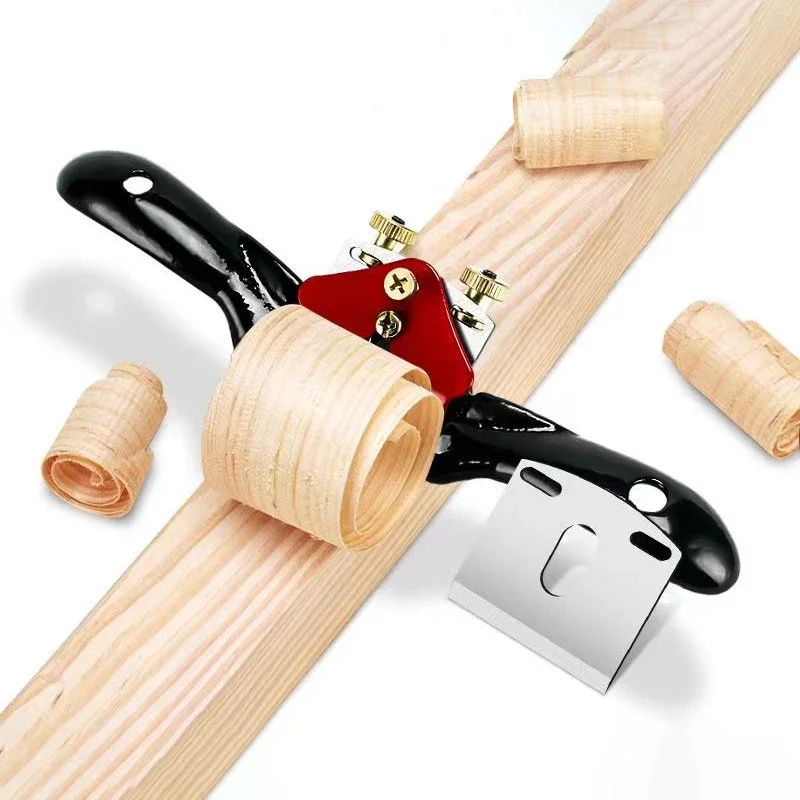 9/10 Zoll Mini Holzbearbeitung Handhobel Einstellbare Schnellarbeitsstahlklinge Scharfes Handhobelwerkzeug für Tischler 1 Stück – Detail 1