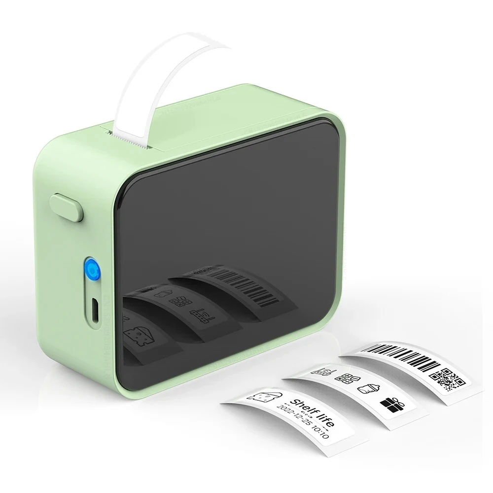 Marklife Bluetooth Thermal Label Printer P15 Portable Label Maker Inkless Self-Adhesive for Home/Kitchen/Office/Student/Diy Gift