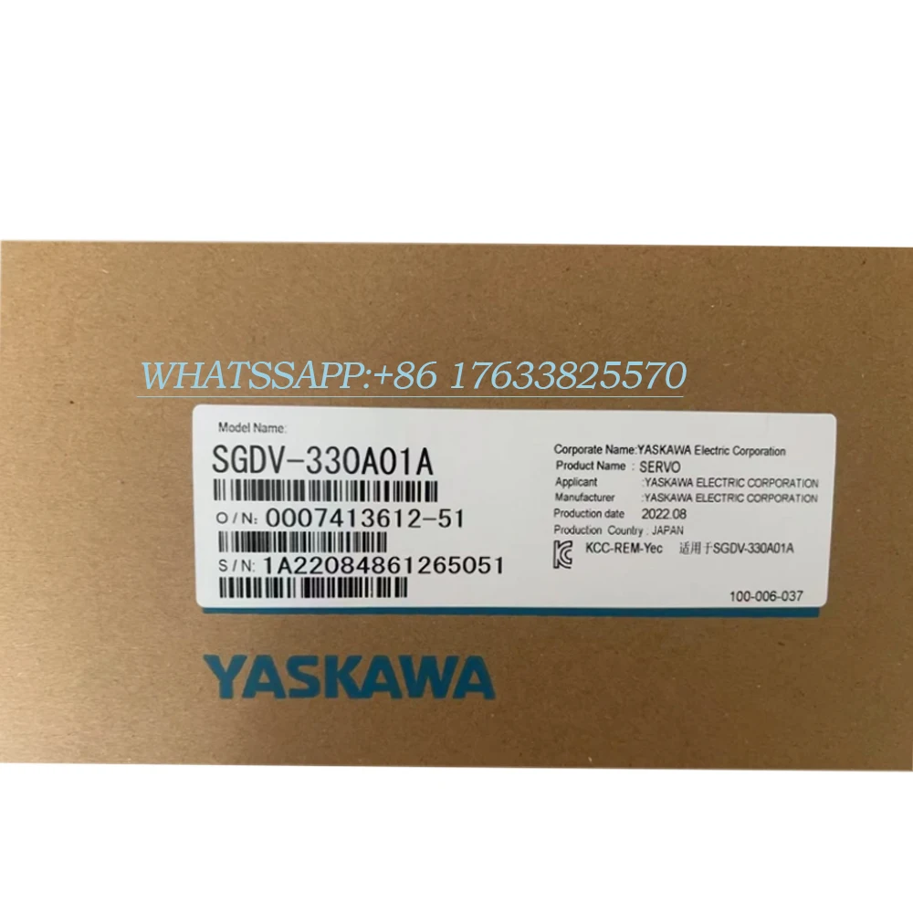 

Brand New Original Servo Driver SGDV-330A01A SGDV-180A01A SGDV-180A11A SGDV-330A11A