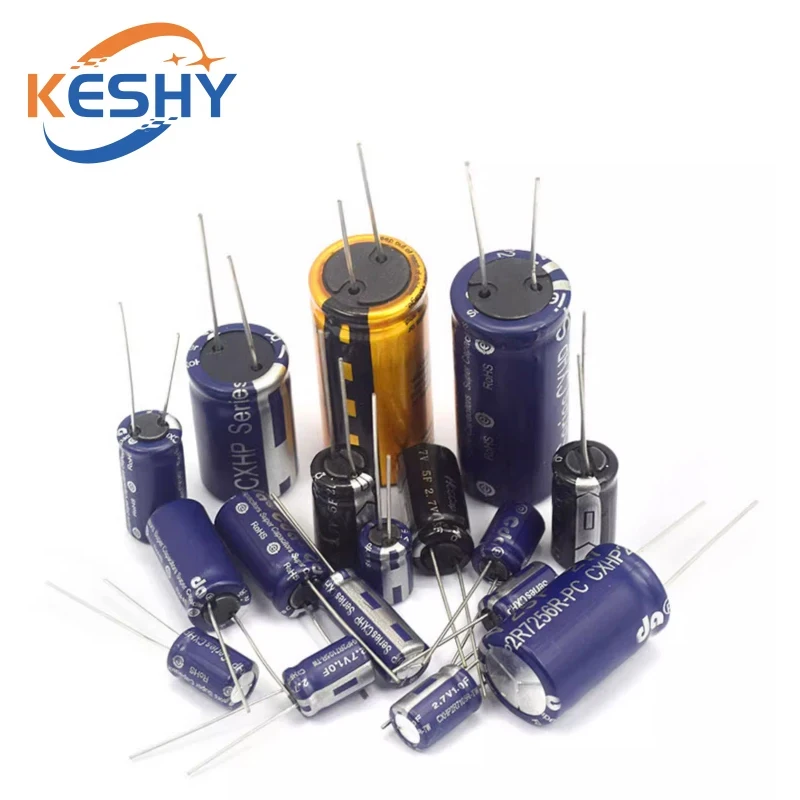 

2.7V Super Capacitor Farad Capacitor Farad Capacitor Original New 0.5F 1F 2F 3.3F 4F 4.7F 5F 6F 7F 8F 10F 15F 20F 25F 30F 60F