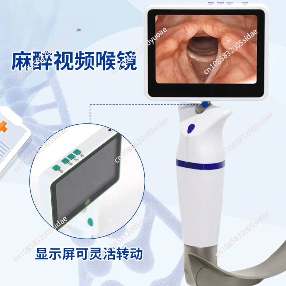 Waterproof reusable ent Laringoscopio video laryngoscope flexible videolaryngoscope for adult and pediatric