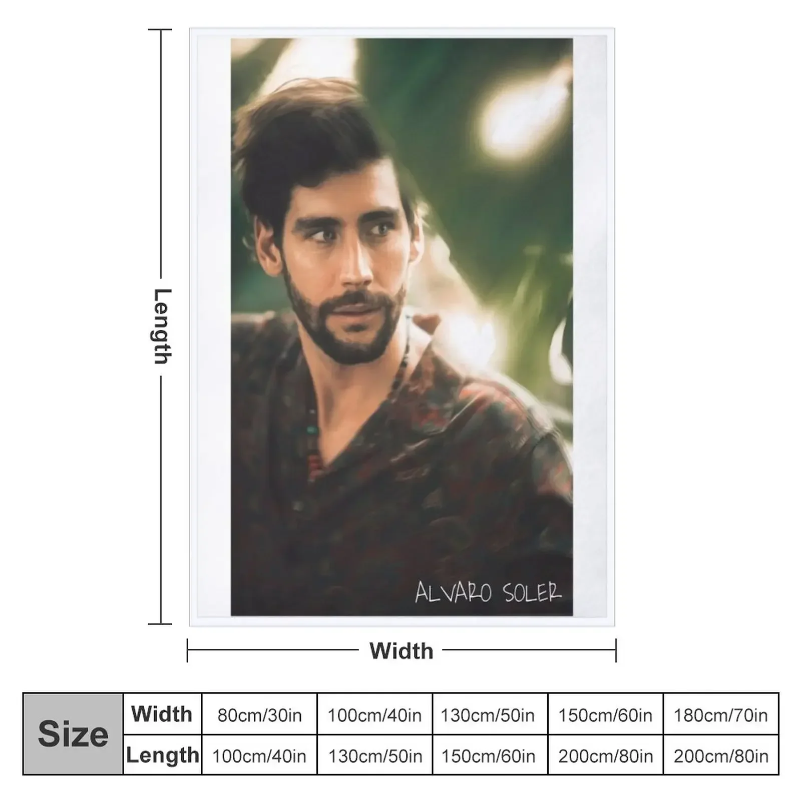 alvaro soler Throw Blanket Furry Heavy Blankets