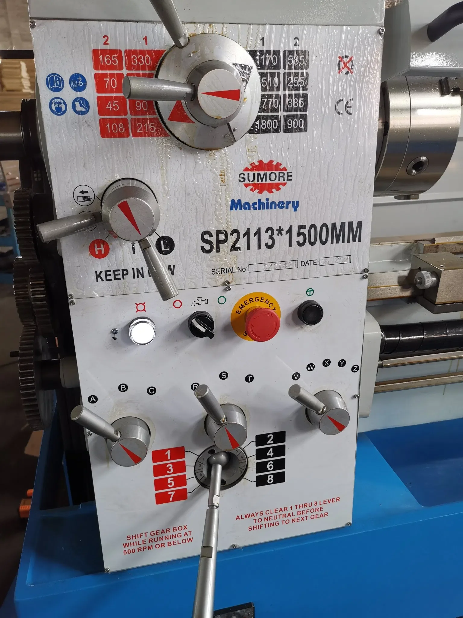 Most Popular 410*1000/1500mm Metal Horizontal Metal Turning Lathe Machine Price