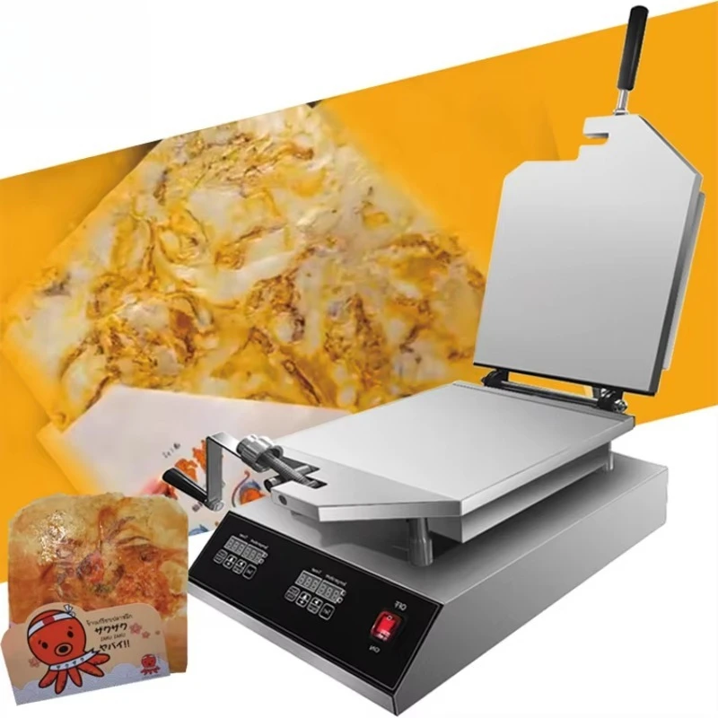 Commercial Japanese Seafood fossil Cake Machine Press Pancake Machine Electric Snack Equipment Xianbei Seafood Fossil Machine