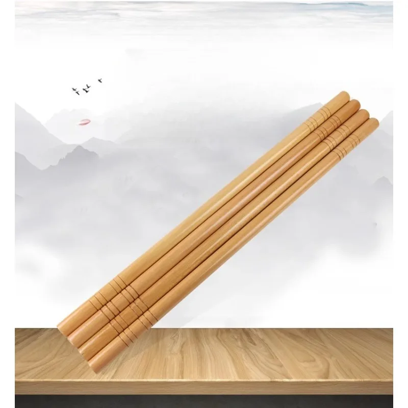 【2 Pcs】70cm Philippine Short Stick Self-defense Martial Arts Solid Wood Rattan Stick Car