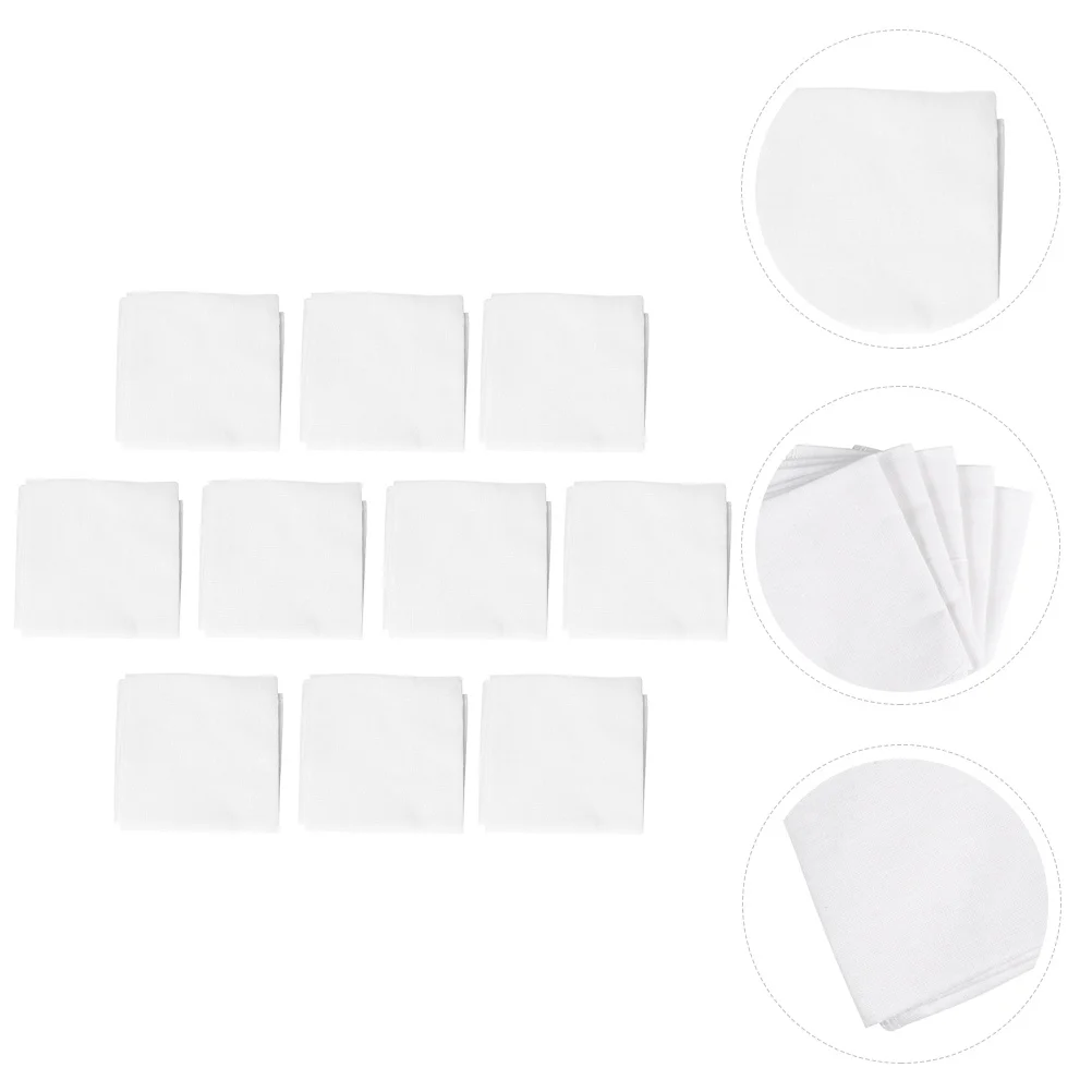 

10Pcs Pure Cotton Muslin Cloth Reusable Cheesecloth for Cooking Straining Sauces Soups Tofu Cheese Yogurt Homemade Dairy