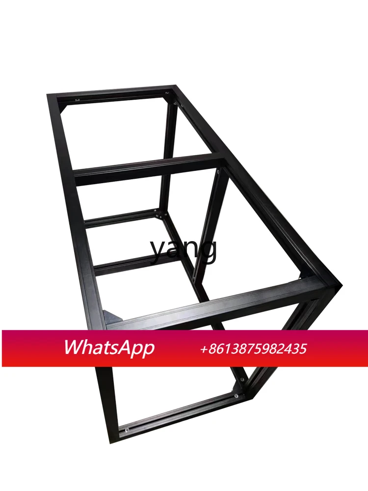 L,MM Aluminum Alloy Profile Fish Tank Shelf Base Cabinet Multi-Layer Bracket Solid Wood Stainless Steel
