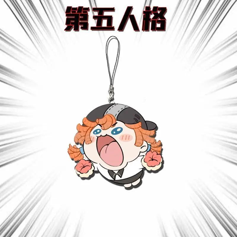 8 шт., аниме, забавная милая идентичность V Ezop Carl Luca Balsa, ремешок для мобильного телефона, цепочка для телефона, подвеска, акриловые брелки, подарки