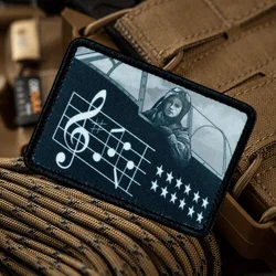 Parche táctico - gancho y bucle, insignia moral militar para mochila