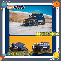 Fms 1:10 Lc80pro V2 Brushless Climbing Rc Vehicle Fcx10 Simulation Off-Road Toy With High And Low Speeds For Boys
