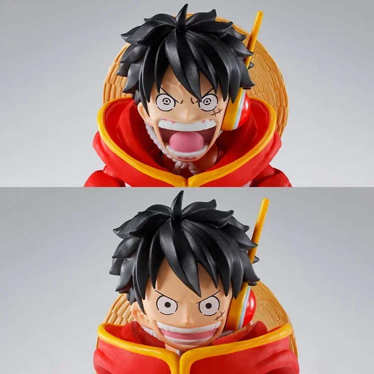 Bandai S.H.Figuarts SHF One Piece Monkey D Luffy Future Island Egghead Аниме Фигурка Модель Игрушки