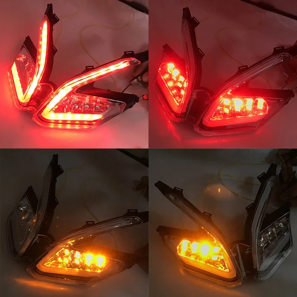 For DUCATI 899 959 1199 1199S 1199R 1299 Panigale Motorcycle LED Taillight Brake Light Rear Warning Lamp Turn Signal Light